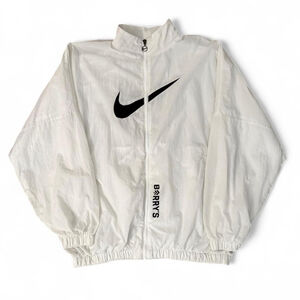 Nike x Barry’s White & Black Sportswear Essential Zip Up Jacket - Size M